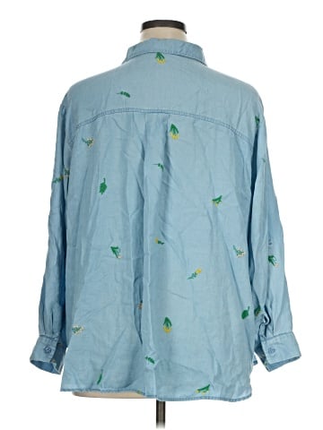Jane and Delancey Long Sleeve Button-Down Shirt (view 2)