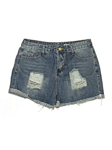 Amanda Denim Shorts (view 1)