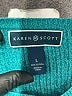 Karen Scott Teal Pullover Sweater Size L - photo 7