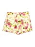 Jealous Tomato 100% Polyester Floral Yellow Shorts Size L - photo 1