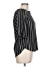 Monteau Black 3/4 Sleeve Blouse Size L - photo 4