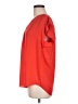Chaus 100% Polyester Red Short Sleeve Blouse Size M - photo 5