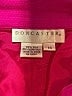 Doncaster Collection 100% Silk Solid Pink Shorts Size 14 - photo 3