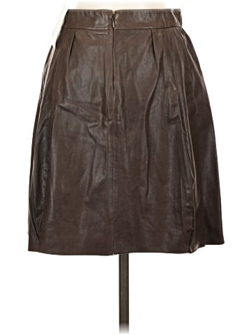 Vince. Leather Skirt (view 2)