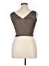 Tahari Brown Sleeveless Top Size 14 - photo 2