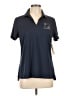 Nike 100% Polyester Blue Short Sleeve Polo Size L - photo 1