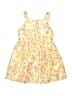 Little Lass 100% Polyester Floral Yellow Dress Size 4T - photo 2