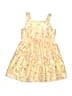 Little Lass 100% Polyester Floral Yellow Dress Size 4T - photo 1