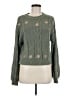 Forever 21 Stars Green Pullover Sweater Size M - photo 1