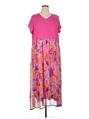LOGO by Lori Goldstein Casual Dress (view 1)