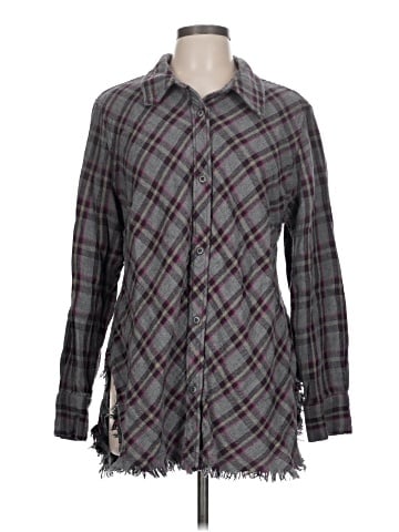 CAbi Long Sleeve Button-Down Shirt (view 1)