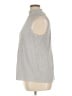 Adrianna Papell Silver Sleeveless Blouse Size XL - photo 5