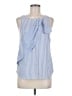 Tibi Blue Sleeveless Blouse Size 8 - photo 1