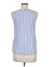 Tibi Blue Sleeveless Blouse Size 8 - photo 2