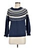 Weatherproof Chevron-herringbone Blue Pullover Sweater Size M - photo 1
