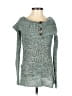J.J.Basics Tweed Teal Pullover Sweater Size S - photo 1