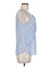 Tibi Blue Sleeveless Blouse Size 8 - photo 4