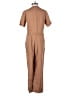 Everlane 100% Linen Solid Brown Jumpsuit Size 00 - photo 2