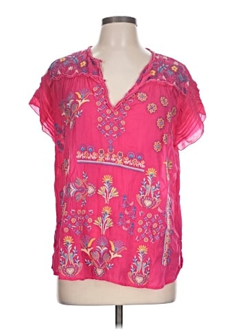 Johnny Was Short Sleeve Blouse (view 1)