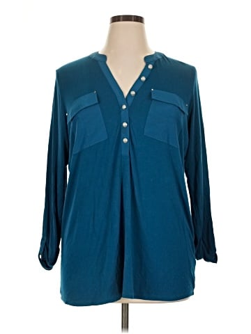 Avenue Long Sleeve Blouse (view 1)