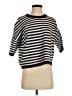 Zara Stripes Black Pullover Sweater Size S - photo 1