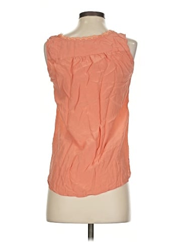 Sundance Sleeveless Silk Top (view 2)