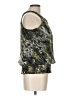 BCX 100% Polyester Green Sleeveless Blouse Size L - photo 4