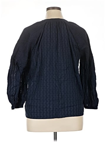 Caslon 3/4 Sleeve Blouse (view 2)