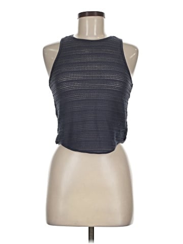 Madewell Crochet-Knit Cutaway Tank (view 1)