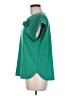 NY Collection Green Short Sleeve Top Size M - photo 5