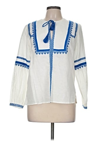 J.Crew Long Sleeve Blouse (view 1)