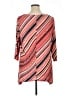 JM Collection Pink 3/4 Sleeve Top Size 1X - photo 2