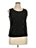 JM Collection Black Sleeveless Top Size XL (petite) - photo 1