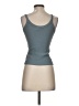 LACAUSA 100% Cotton Teal Tank Top Size XS - photo 2