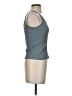 LACAUSA 100% Cotton Teal Tank Top Size XS - photo 4