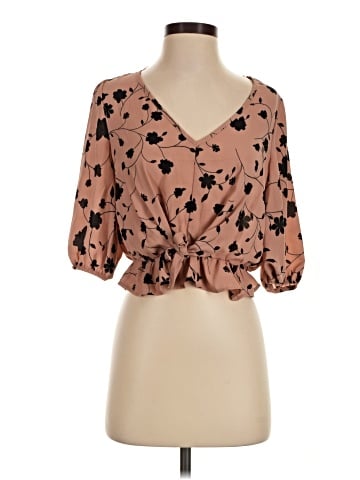 Sienna Sky 3/4 Sleeve Blouse (view 1)
