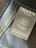 Torrid Hearts Blue Jeans Size 10s - photo 8