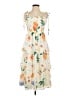 Francesca's 100% Polyester Floral Ivory Cocktail Dress Size S - photo 1