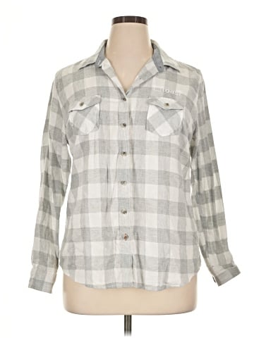 Weatherproof Long Sleeve Button-Down Shirt (view 1)