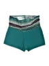 Capezio Chevron-herringbone Teal Shorts Size S - photo 1