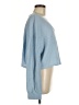 Romwe Blue Long Sleeve Top Size 8 - 10 - photo 4