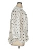 Rose + Olive Polka Dots Ivory 3/4 Sleeve Blouse Size XL (estimated) - photo 4