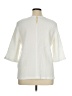 Assorted Brands Ivory 3/4 Sleeve Blouse Size XL (estimated) - photo 2