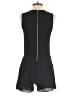 Casual Couture by Green Envelope 100% Polyester Solid Black Romper Size S - photo 2