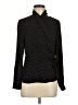 Adrianna Papell 100% Polyester Polka Dots Black Long Sleeve Blouse Size M (estimated) - photo 1
