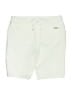 Chico's Solid Ivory Khaki Shorts Size M - photo 2