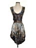 Three Dots 100% Viscose Tie-dye Blue Cocktail Dress Size XS - photo 1