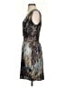 Three Dots 100% Viscose Tie-dye Blue Cocktail Dress Size XS - photo 5