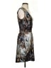 Three Dots 100% Viscose Tie-dye Blue Cocktail Dress Size XS - photo 4