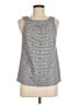 Talbots Gray Sleeveless Blouse Size M - photo 1